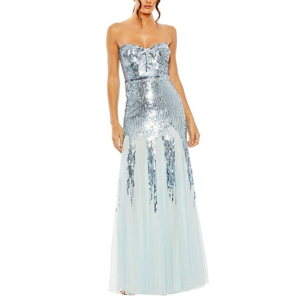 Mac Duggal Sequin Dress 93959 - Picture 1 of 8
